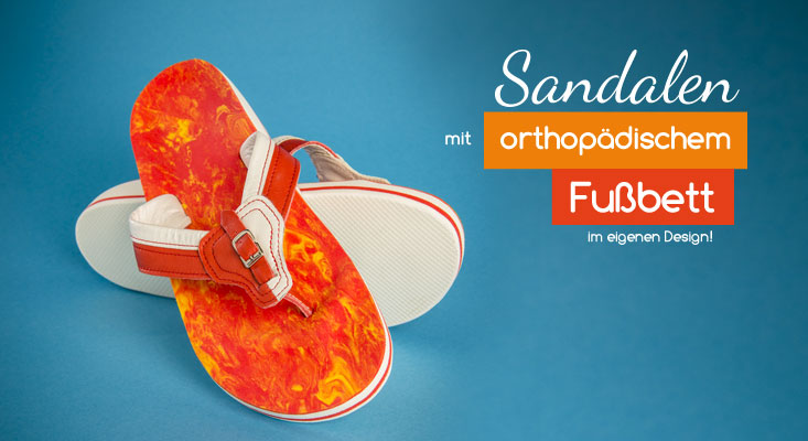 Flip Flop mit Fussbett